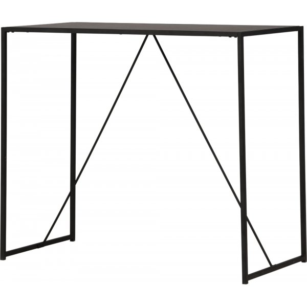 Brea barbord 120 x 60 cm - Svart