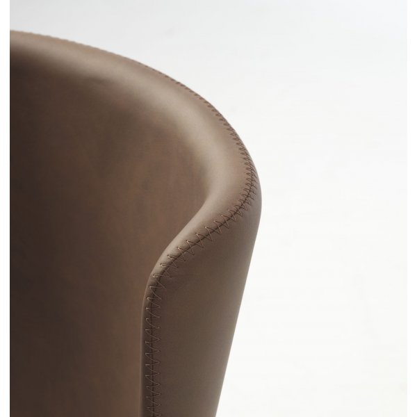 Cannon matstol - Brun PU/ek Cannon matstol - Brun PU/ek