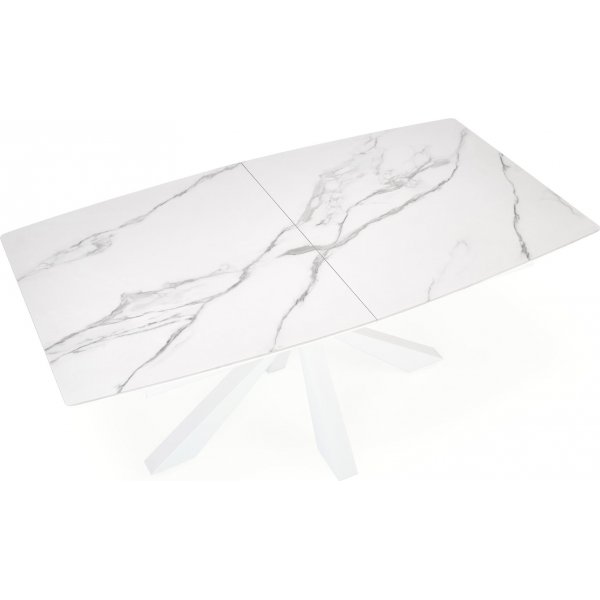 Table à manger Ontario 160-200 x 89 cm - Blanc Table à manger Ontario 160-200 x 89 cm - Blanc