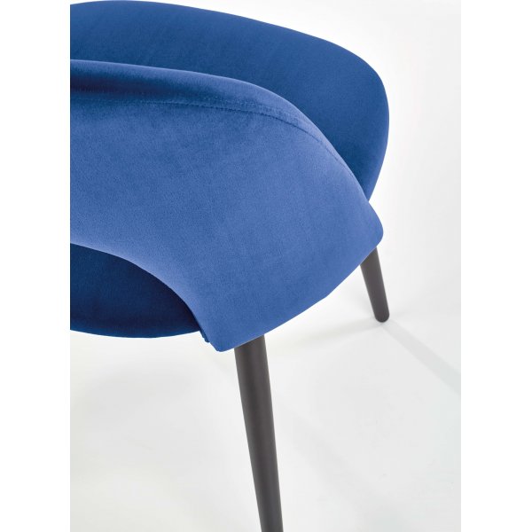 Chaise de salle  manger Cadeira 384 - Bleu
