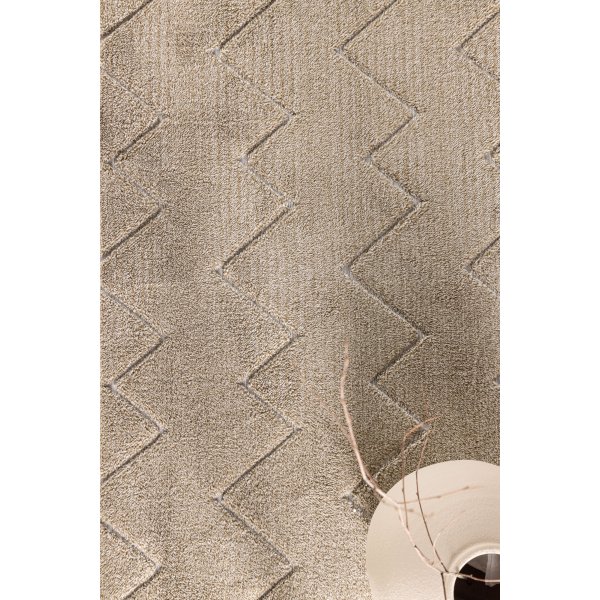 Fia vloerkleed 290 x 200 cm - Bruin