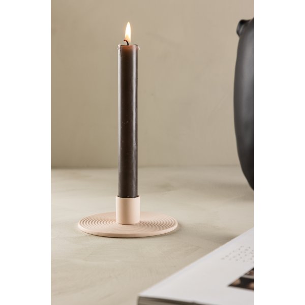 Dian ljusstake 12 x 4 cm - Rosa Dian ljusstake 12 x 4 cm - Rosa