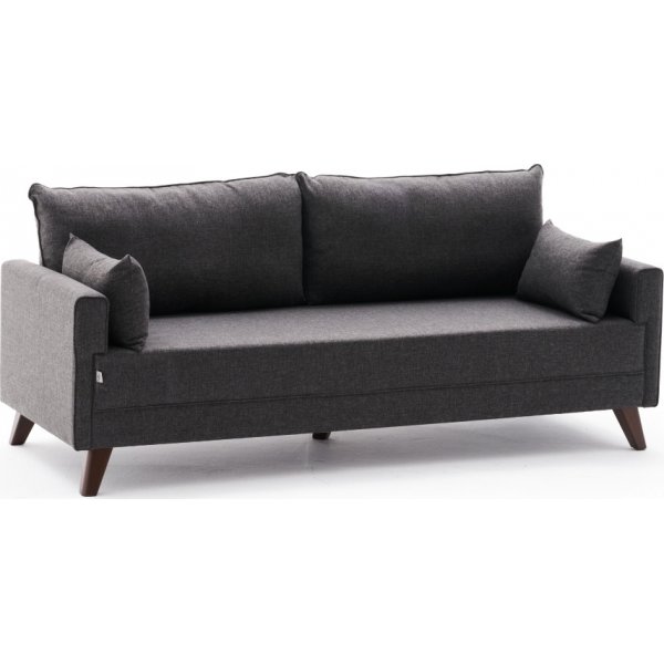 Canap Bella 3 places - Anthracite
