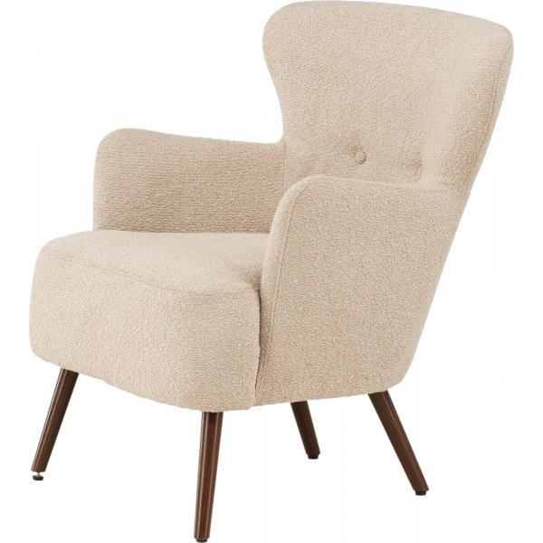 Fauteuil Lincoln - Bouclè beige Fauteuil Lincoln - Bouclè beige