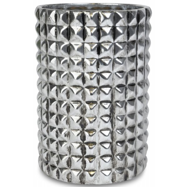 Vas Nitar H22 cm - Silver