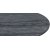 SOHO matbord Ø105 cm - Matt svart kryssfot / Grå marmor