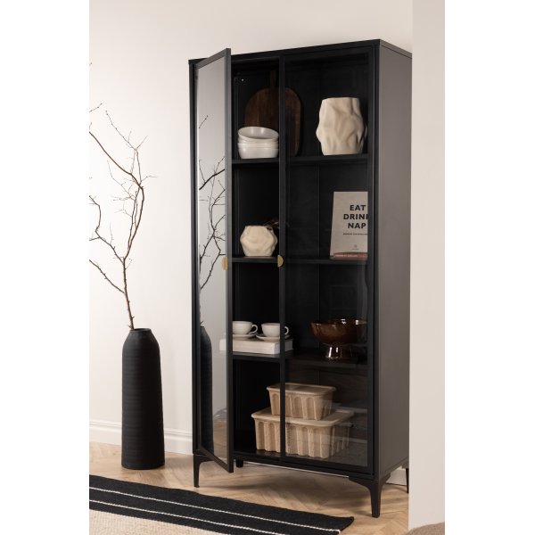 Alexander vitrinekast - Zwart