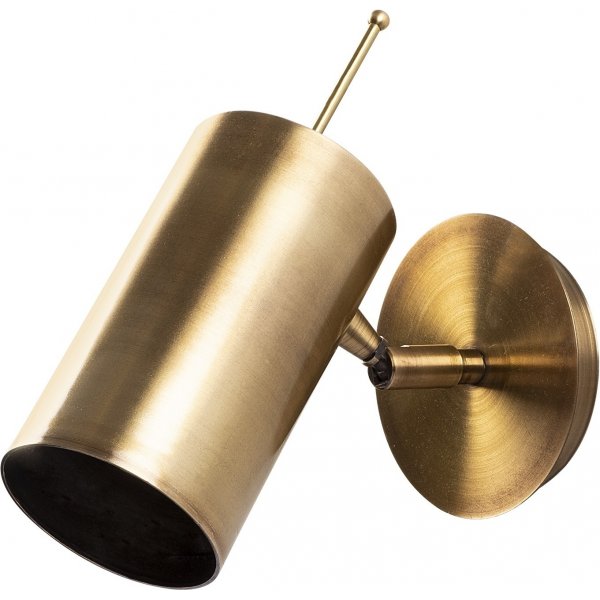 Kem wandlamp 6382 - Antiek messing