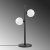 Lampe  poser Domino - Noir