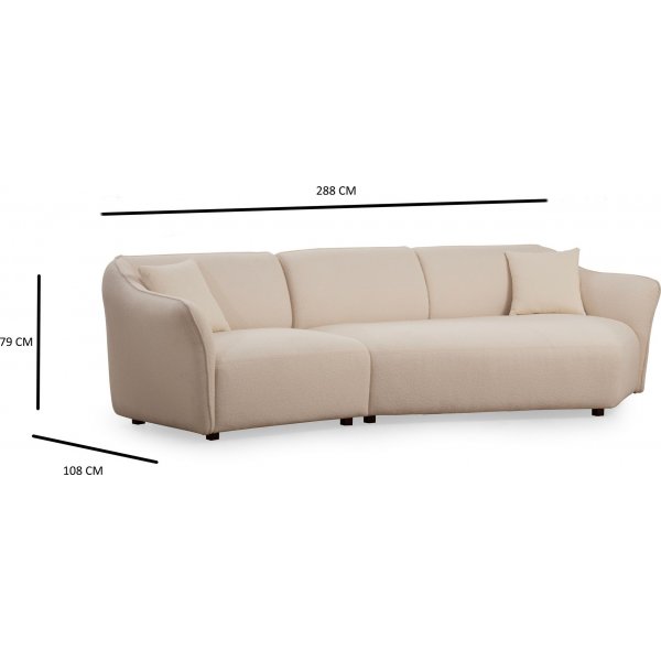 Canap Mentis 288 cm - Crme
