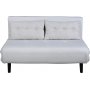 Barsa 2-sits bddsoffa - Ljusbeige