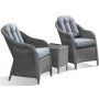 Solhaga utembelset 2 ftljer med bord - Gr konstrotting + Textilrengring fr mbler