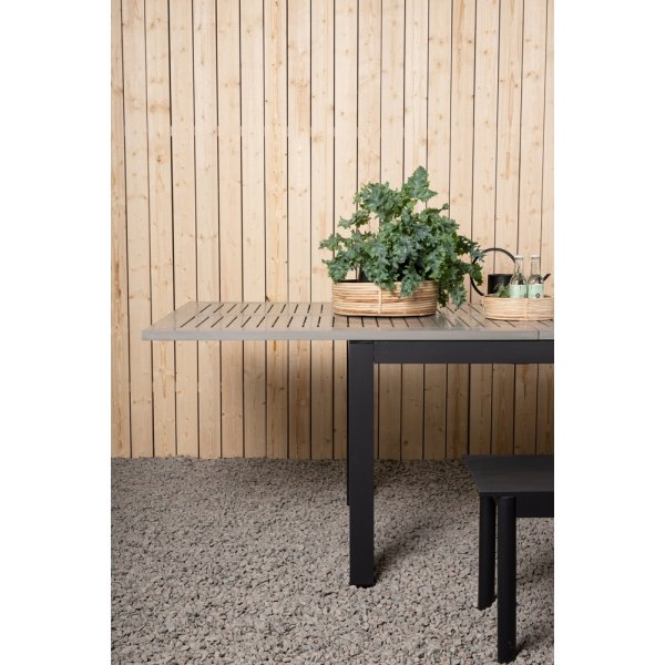 Albany matbord 224 x 100 cm - Svart/Grå Albany matbord 224 x 100 cm - Svart/Grå