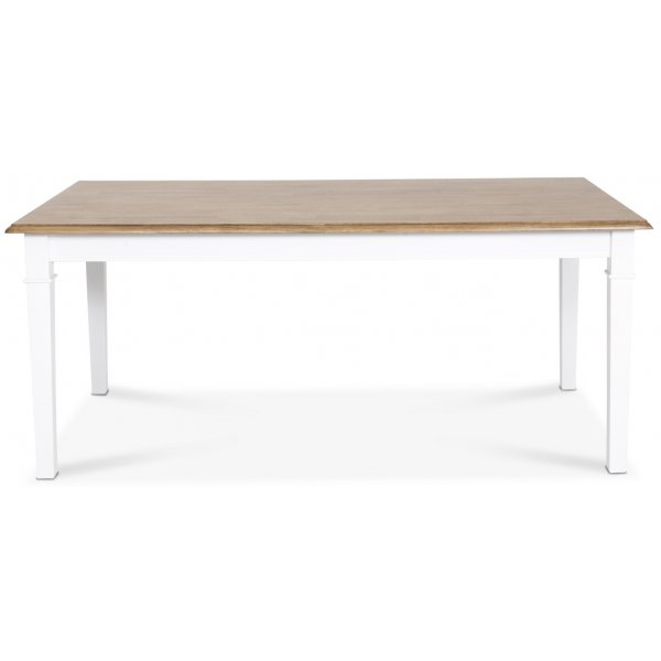 Ramnäs matbord 140 cm - Vit/Ekbets Ramnäs matbord 140 cm - Vit/Ekbets