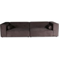 Madison 3-sits soffa 300 cm - Mullvad (sammet) Madison 3-sits soffa 300 cm - Mullvad (sammet)