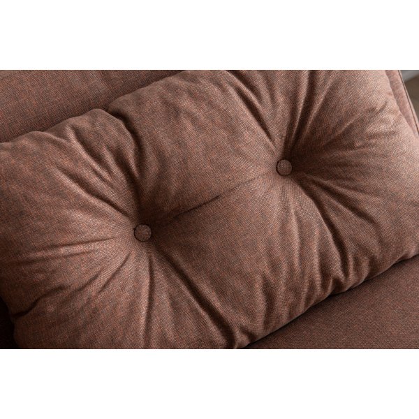 Canapé lit Sando 2 places - Marron clair Canapé lit Sando 2 places - Marron clair