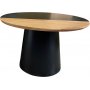 Tukum soffbord, set med 2 st 70 cm - Furu/svart