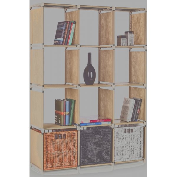 Metro bokhylla - Beige