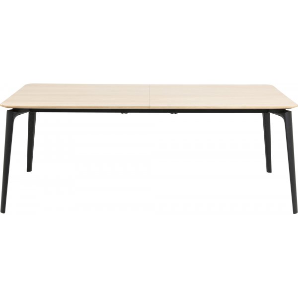 Connect matbord 200 cm - Vitpigmenterad ek