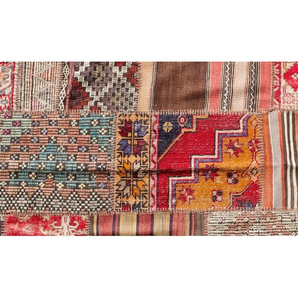 Äkta Patchwork-matta Persia - Kelim Äkta Patchwork-matta Persia - Kelim