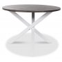 Skagen matgrupp - Bord inklusive 4 st stolar - Vit/Brun