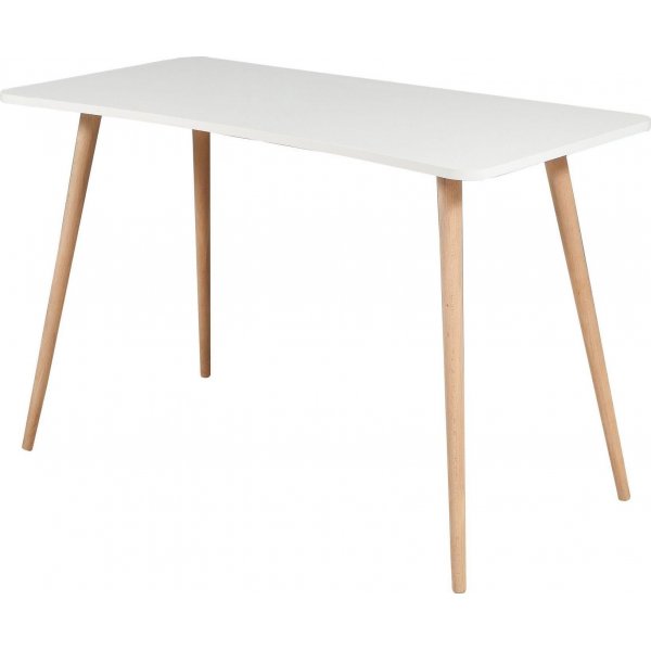 Bureau Fabio 120x60 cm - Blanc Bureau Fabio 120x60 cm - Blanc