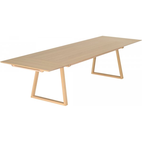 Tanum matbord 220-320x100 cm - Vitpigmenterad ek Tanum matbord 220-320x100 cm - Vitpigmenterad ek