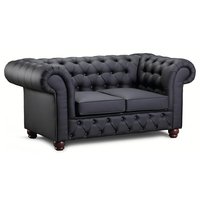 Chesterfield New England 2-sits skinnsoffa - Valfri färg Chesterfield New England 2-sits skinnsoffa - Valfri färg