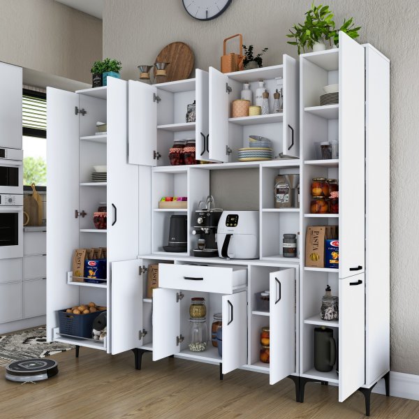 Armoire Jericho 147 - Blanc Armoire Jericho 147 - Blanc