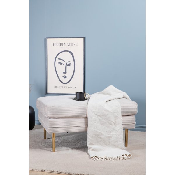 Savanna sittpuff - Beige manchester Savanna sittpuff - Beige manchester