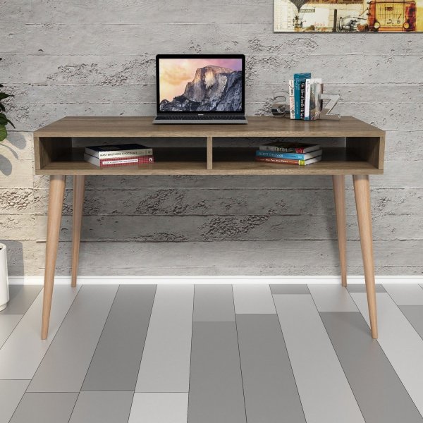 Novo skrivbord 120x60 cm - Valnöt Novo skrivbord 120x60 cm - Valnöt