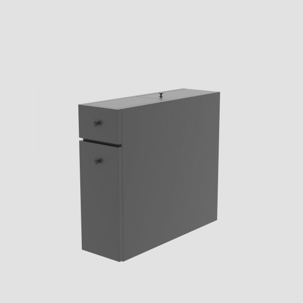 Armoire Calencia - Anthracite Armoire Calencia - Anthracite