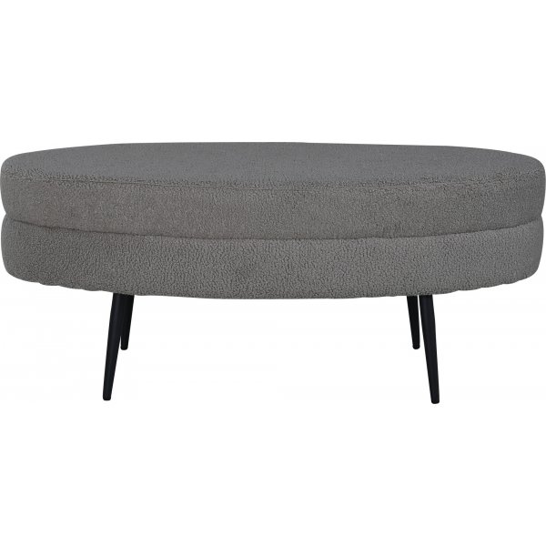 Rino sittpuff - Gråbeige teddy Rino sittpuff - Gråbeige teddy