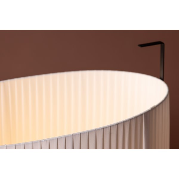 Lampadaire Rennes - Beige/noir