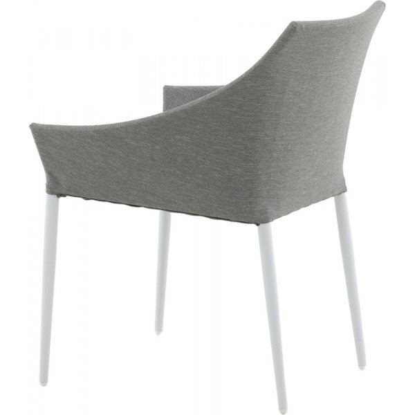 Spoga matstol - Ljusgr/Vit