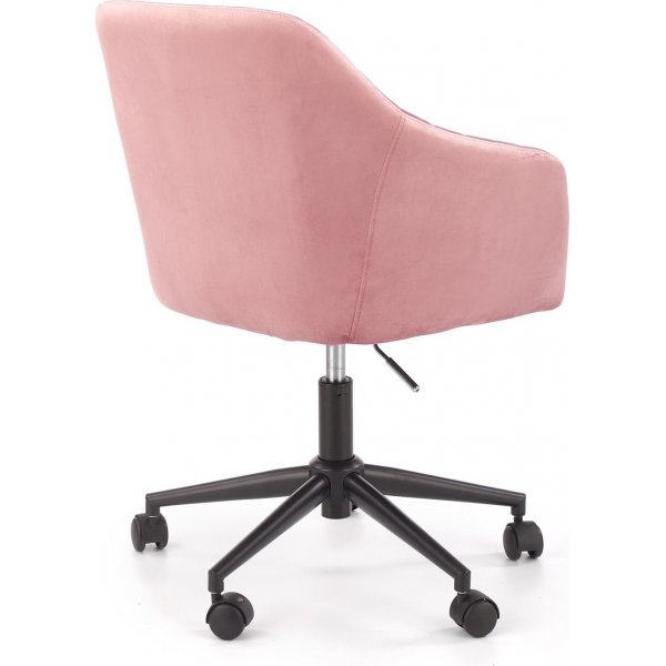 Chaise de bureau Intonaco - Velours rose Chaise de bureau Intonaco - Velours rose