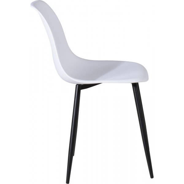 Chaise de salle à manger Bridge - Plastique blanc Chaise de salle à manger Bridge - Plastique blanc