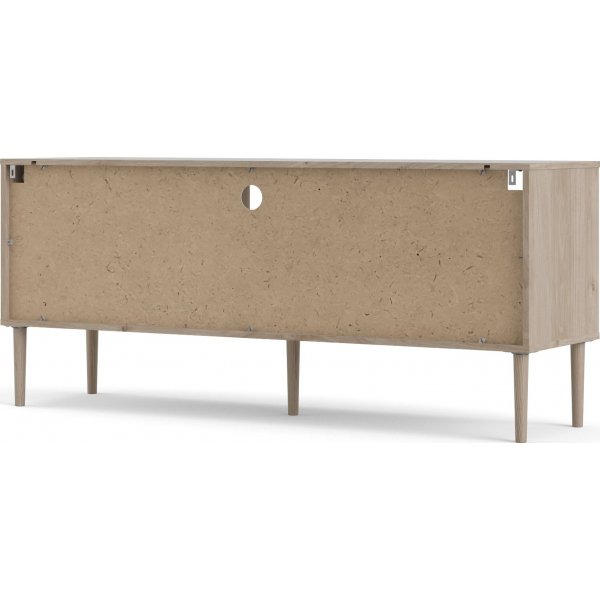 Rome TV-bänk - Hickory/vit Rome TV-bänk - Hickory/vit