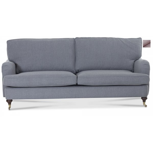 Howard Watford Deluxe 4-sits rak soffa - Rosa