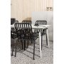Lina utematgrupp med 6 st Peking stolar - Beige/Svart