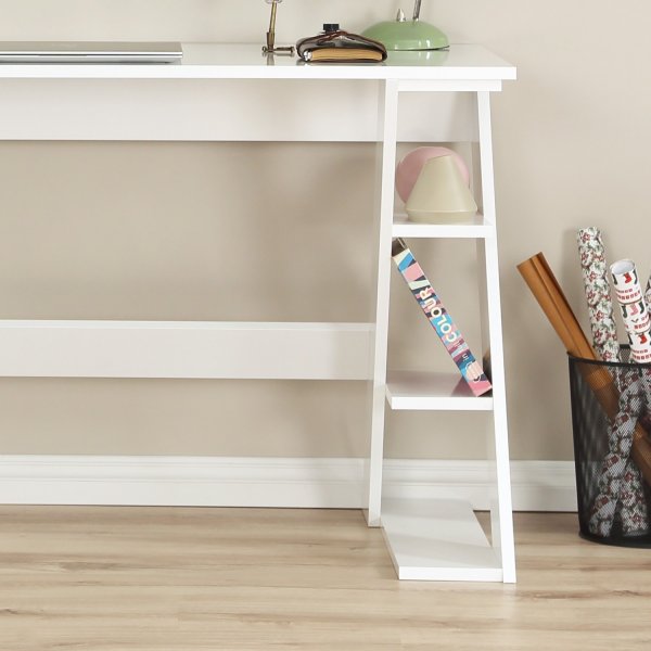 Lungo skrivbord 140 x 60 cm - Vit Lungo skrivbord 140 x 60 cm - Vit