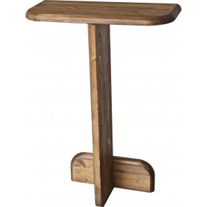 Table en relief Pratico 80 x 25 cm - Noyer