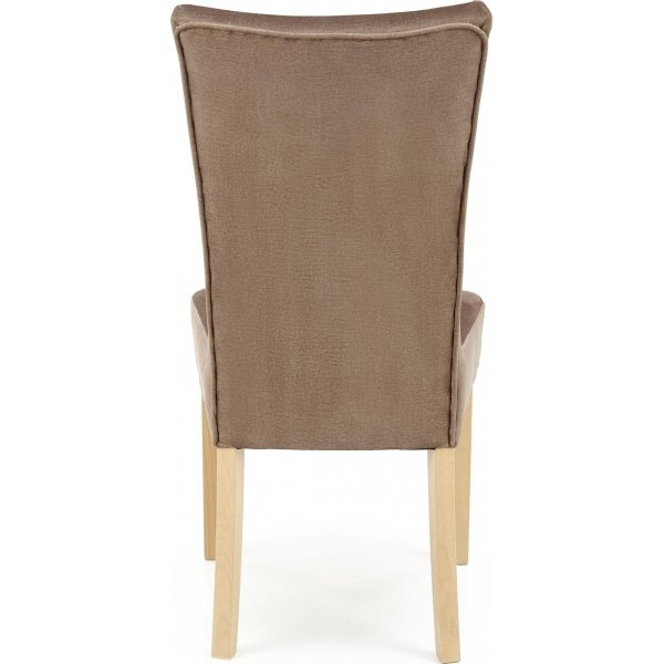 Chaise de salle à manger Vermont - Marron/chêne Chaise de salle à manger Vermont - Marron/chêne