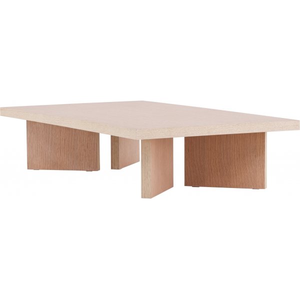 Table basse Bassholmen 140 x 80 cm - Chaux Table basse Bassholmen 140 x 80 cm - Chaux