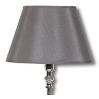 Siden lampskärm 20 cm - Mörkgrå Siden lampskärm 20 cm - Mörkgrå