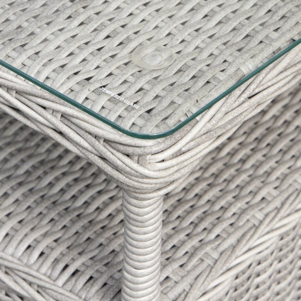 Balkongset; 2 stolar och bord 48 x 48 cm grå/rotting - Tor/Mercury Balkongset; 2 stolar och bord 48 x 48 cm grå/rotting - Tor/Mercury