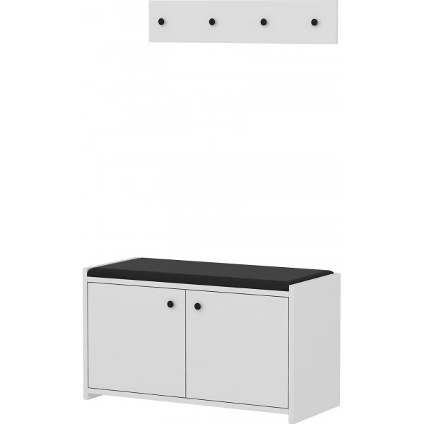 Zen hallmöbel - Vit Zen hallmöbel - Vit