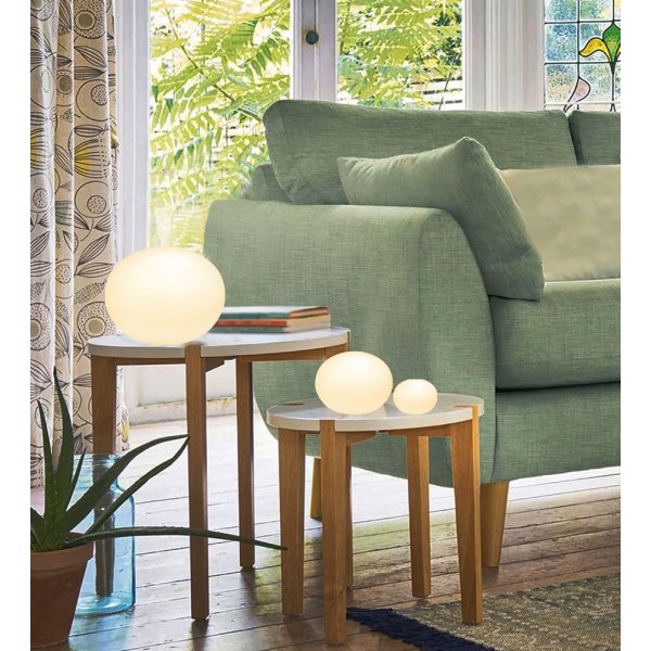 Globus bordslampa Ø13 cm - Opalvit Globus bordslampa Ø13 cm - Opalvit