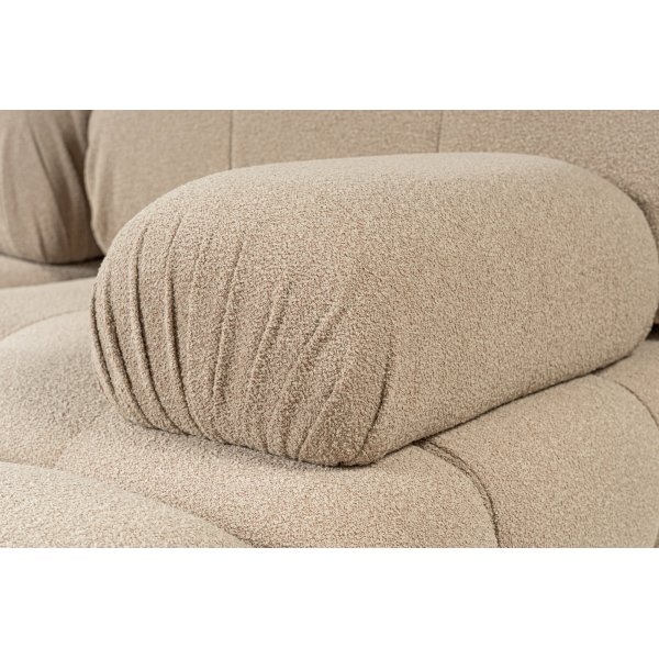 Blanca högermodul - Mörk beige Blanca högermodul - Mörk beige