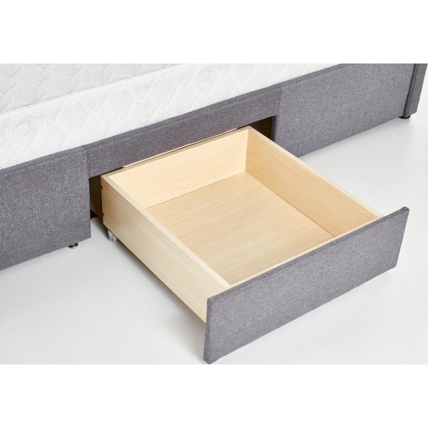 Libbie bed met opbergruimte - Grijs